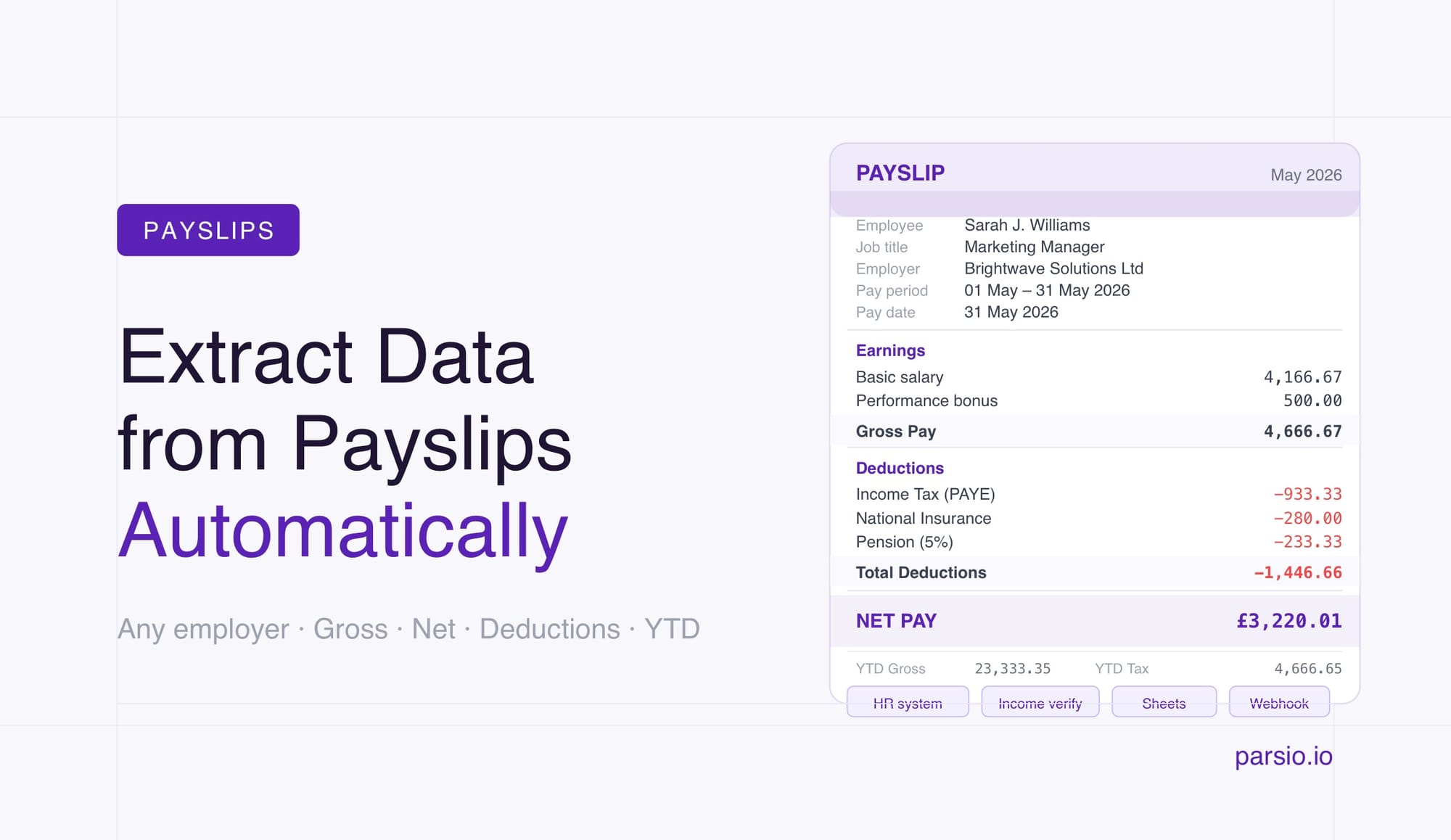 How to Extract Data from Payslips Automatically